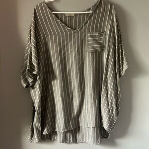 Oversized Dolman Sleeve Top Small